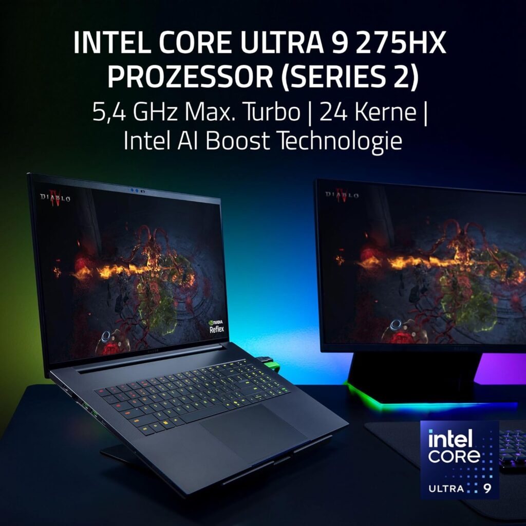 Gaming Notebook mit Nvidia RTX 5090 - Razer Blade 18 7 razer blade 18 2