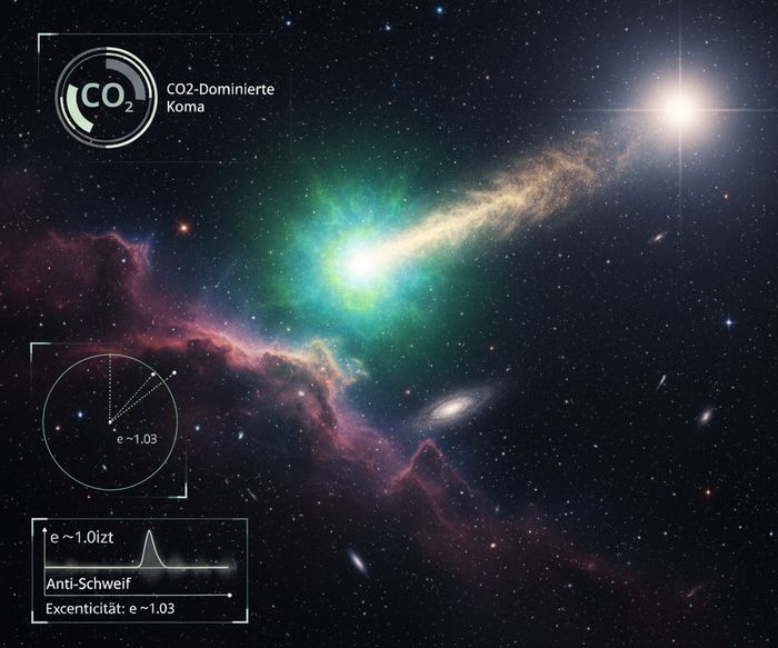 3I/ATLAS: Interstellarer Komet mit Anti-Schweif und ungewöhnlicher Chemie 22 3I ATLAS Interstellarer Komet mit Anti-Schweif und ungewöhnlicher Chemie