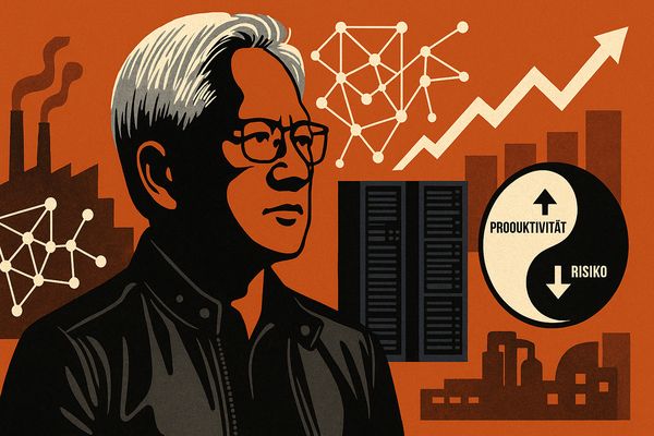 Jensen Huang KI verändert Arbeit im nächsten Jahrzehnt radikal