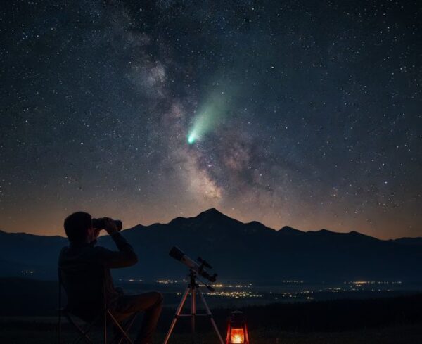 Komet C/2025 R2 (SWAN) sichtbar: Chancen und Tipps 4 Komet C2025 R2 (SWAN) sichtbar Chancen und Tipps