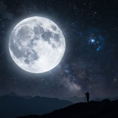Supermond & Plejaden-Konstellation am 4. Dezember 2025