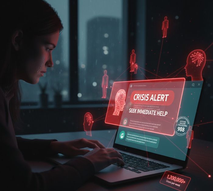 Über eine Million Nutzer pro Woche OpenAI offenbart Suizid-Gefährdung bei ChatGPT-Chats